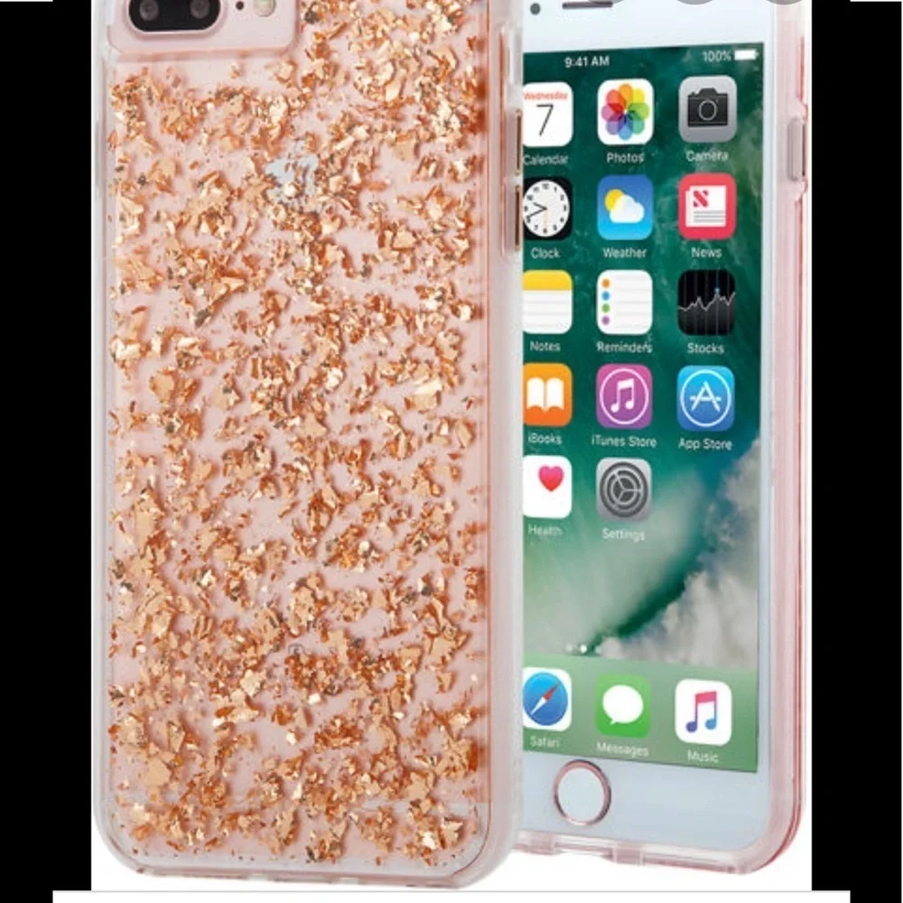 Shock Absorbing Karat Rose-Gold Apple IPhone Case